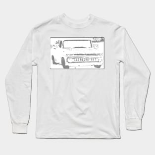 truck drawing Long Sleeve T-Shirt